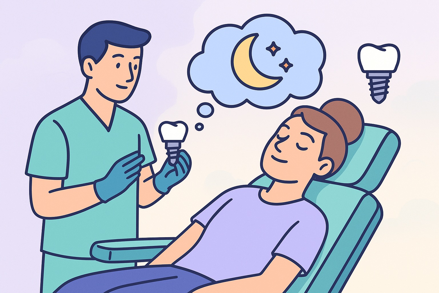 Are You Put To Sleep For Dental Implants