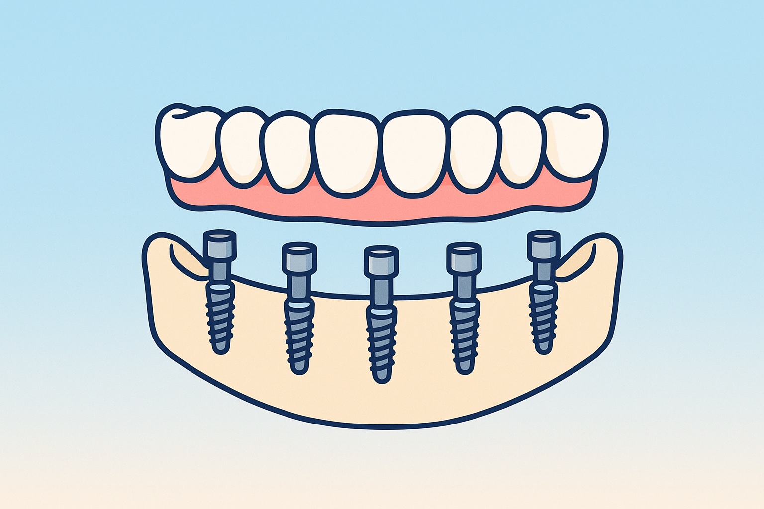 Can You Get Dental Implants If You Have No Teeth