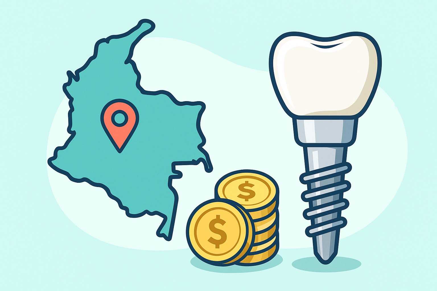 Colombia Dental Implants Cost