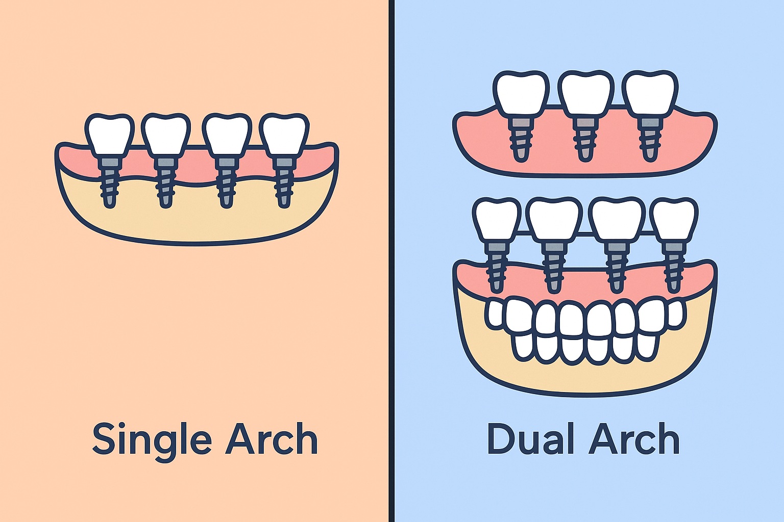 How Many Arches In Dental Implants