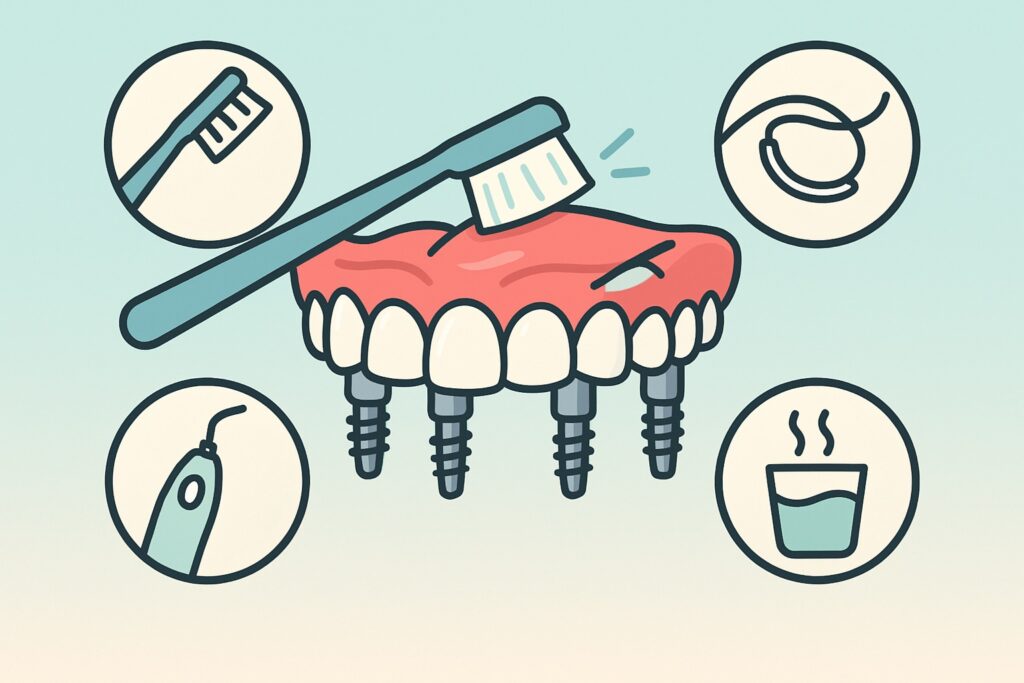 How To Clean All On Four Dental Implants