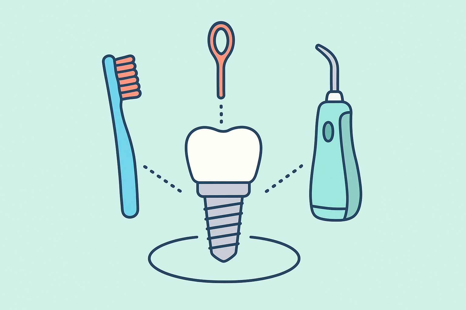 How To Clean Dental Implants