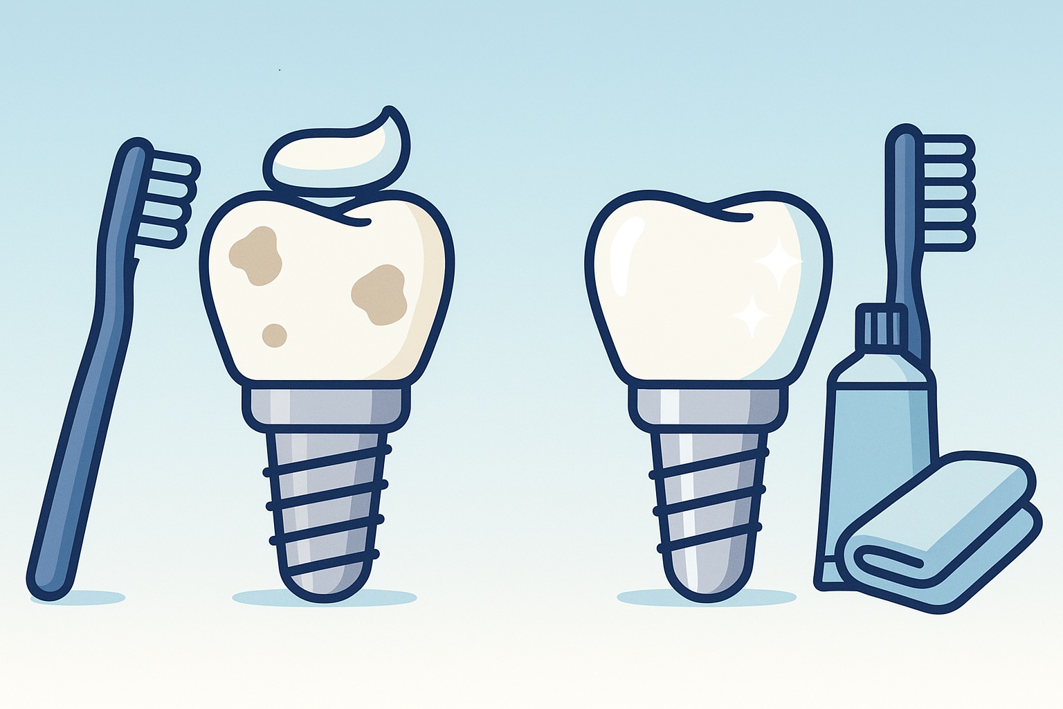 How To Whiten Dental Implants At Home