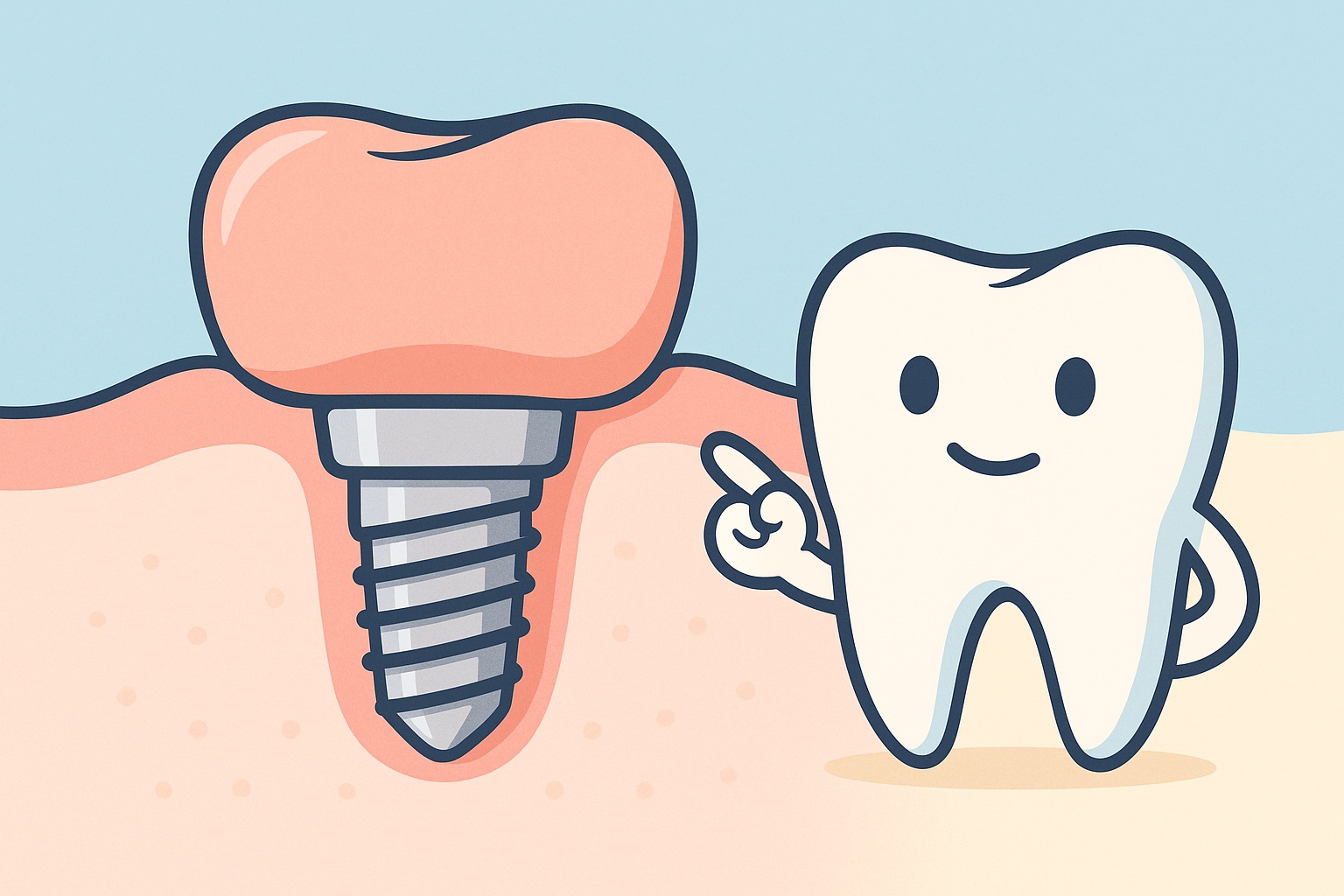 I Can Feel My Dental Implant Through My Gum