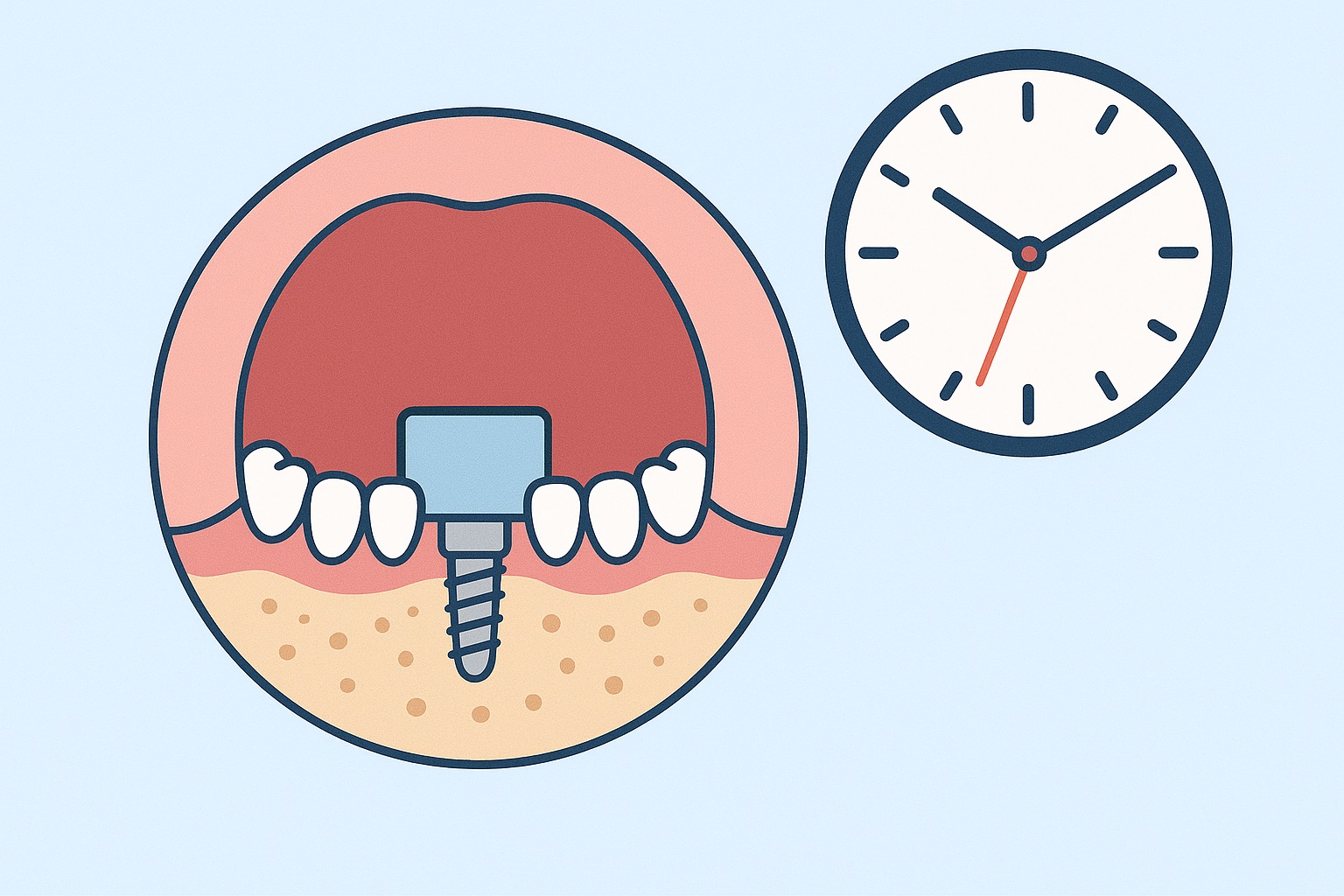 Maximum Time Between Bone Graft And Dental Implant
