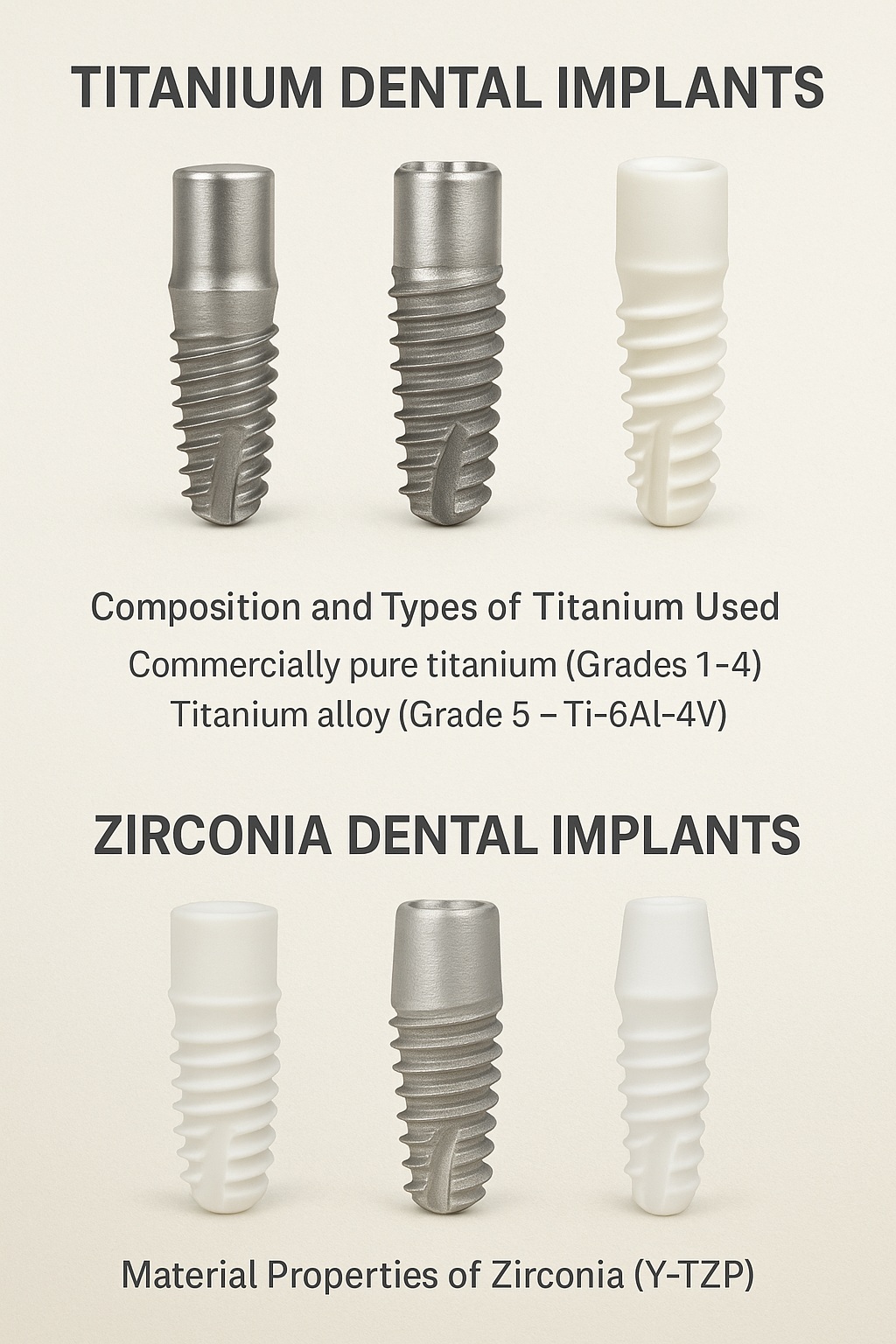 What Are Dental Implants Made