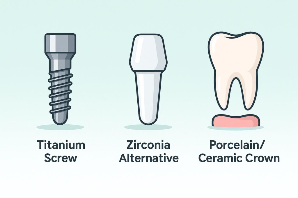 What Are Dental Implants Made Of??