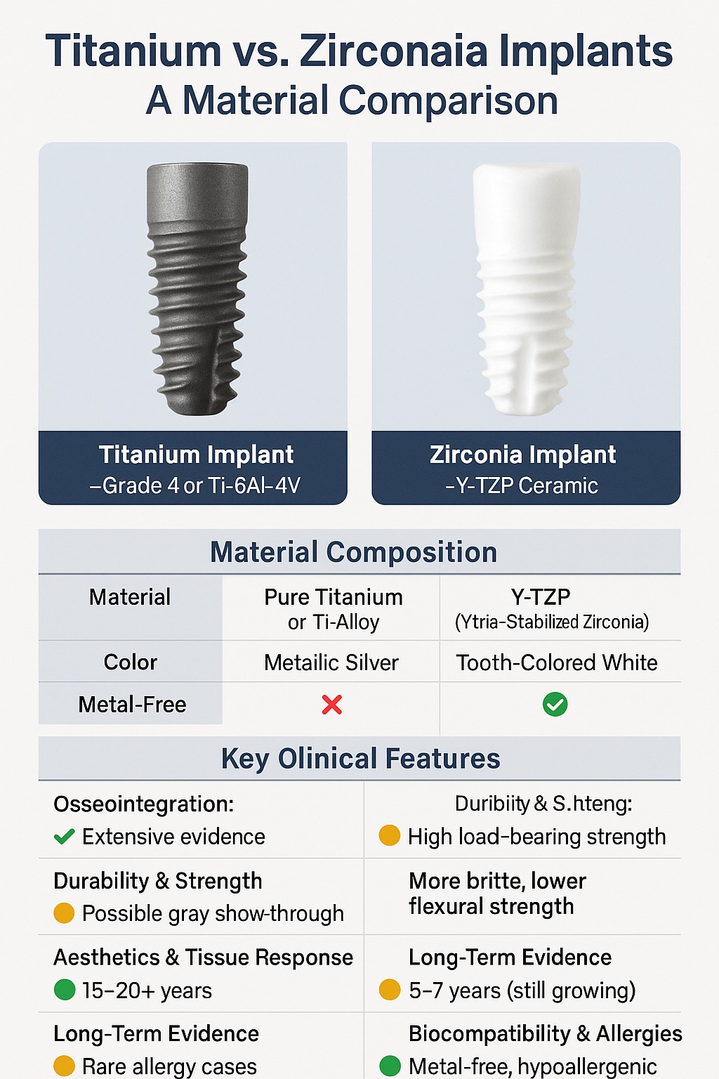 What Are Dental Implants Made Of