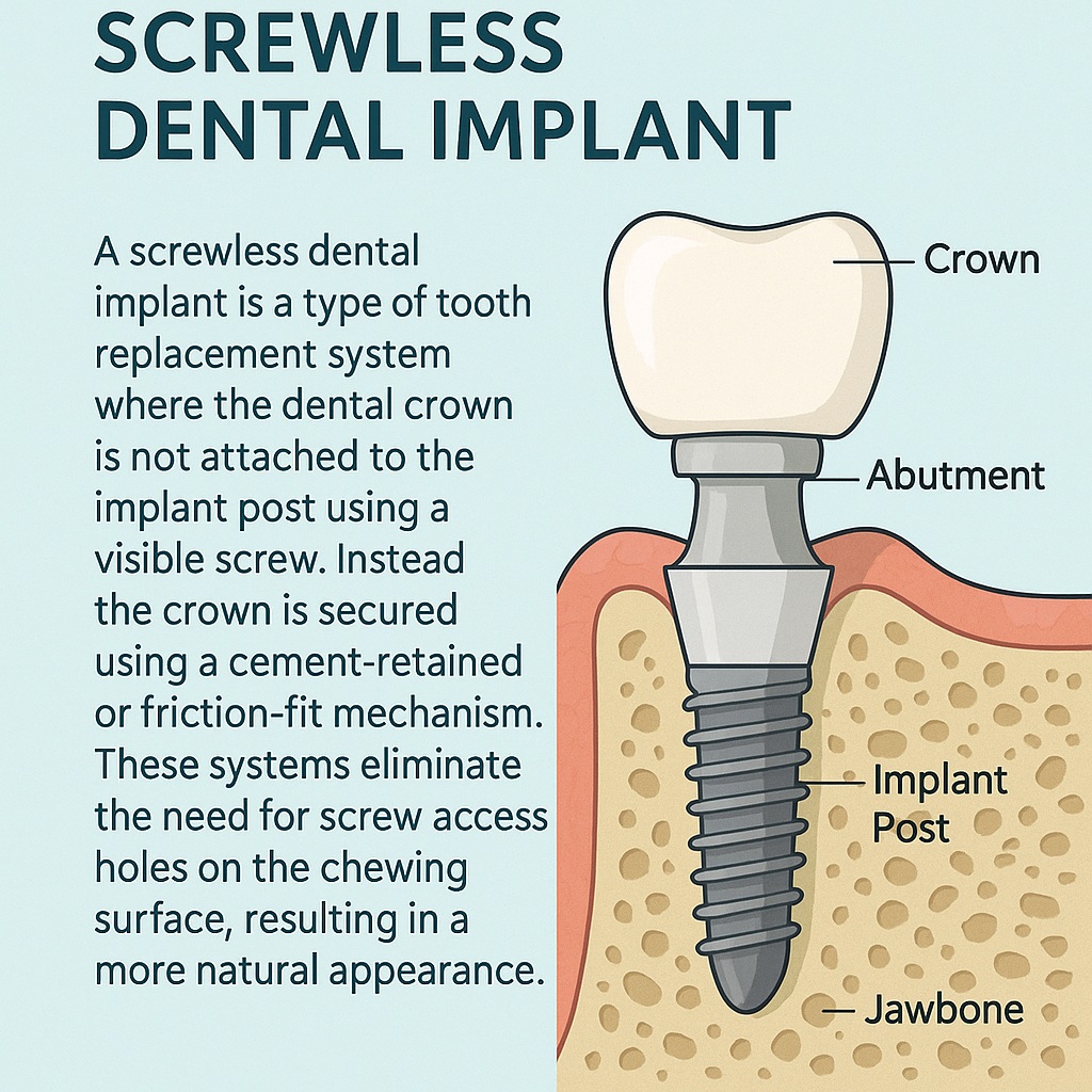 What Is A Screwless Dental Implant