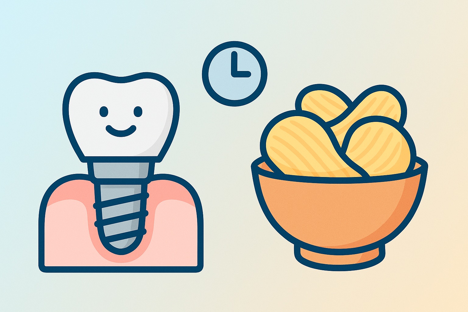When Can I Eat Chips After Dental Implant