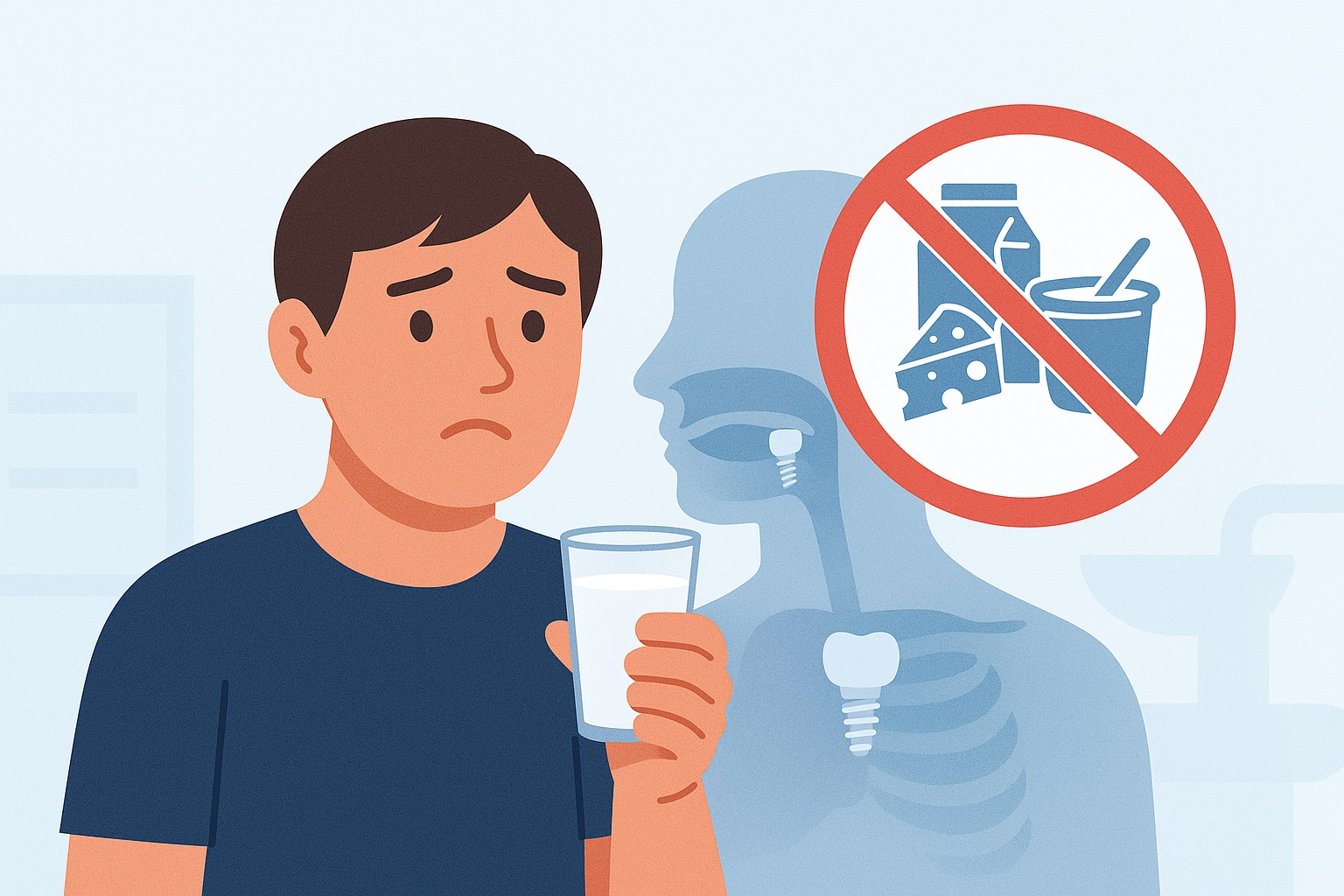 Why No Dairy After Dental Implant