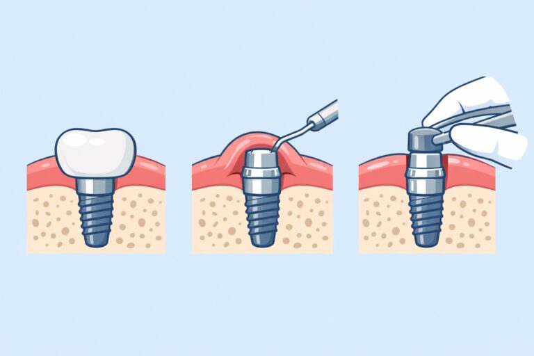 Dental Implant Uncovering